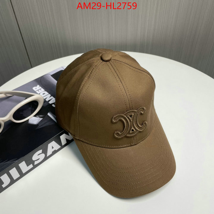 Cap(Hat)-Celine new designer replica ID: HL2759 $: 29USD