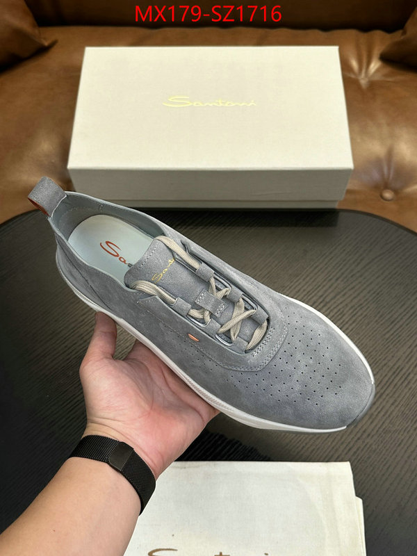Men Shoes-Santoni new 2024 ID: SZ1716 $: 179USD