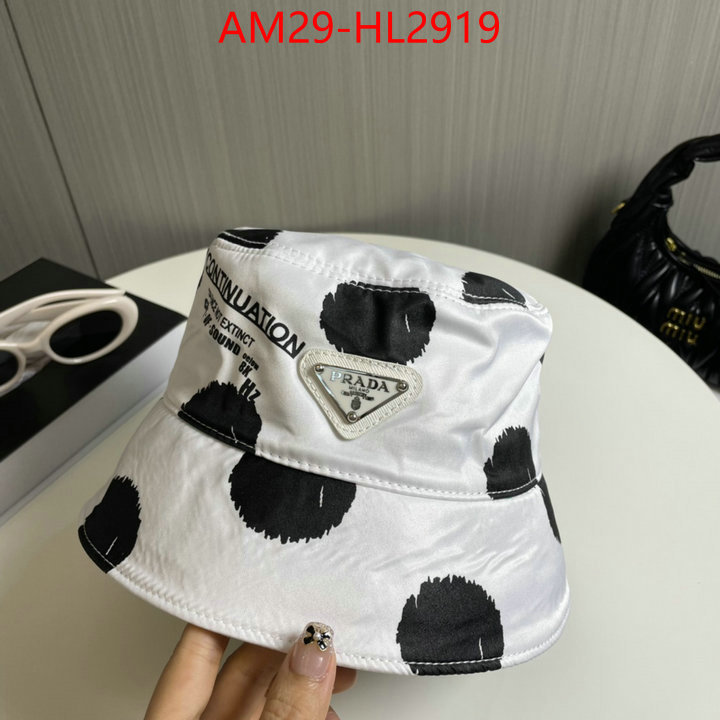 Cap (Hat)-Prada where to buy the best replica ID: HL2919 $: 29USD