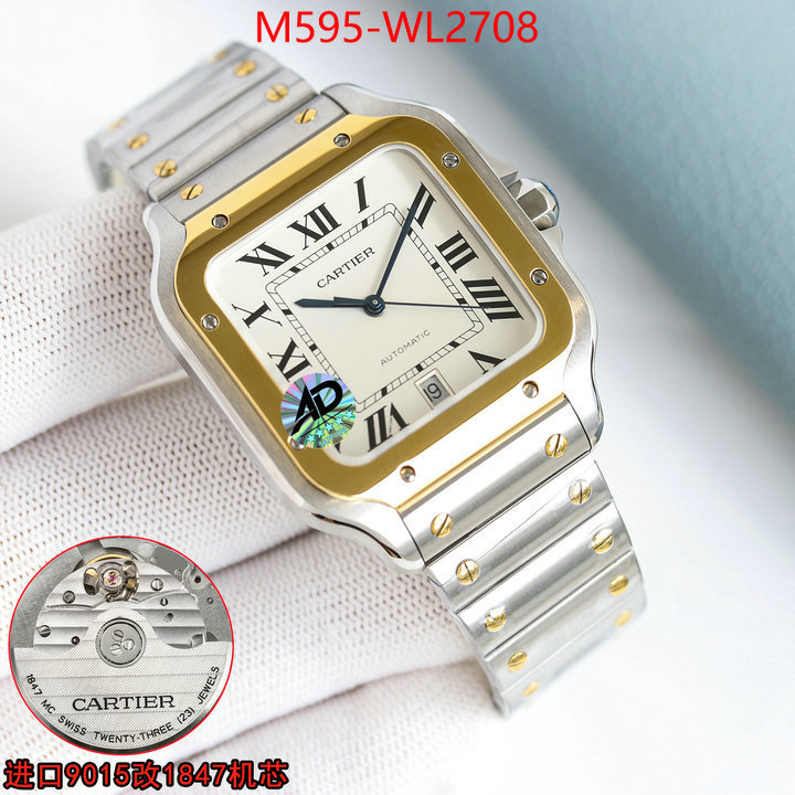 Watch(TOP)-Cartier we provide top cheap aaaaa ID: WL2708 $: 595USD