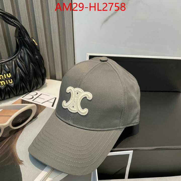 Cap(Hat)-Celine the best quality replica ID: HL2758 $: 29USD