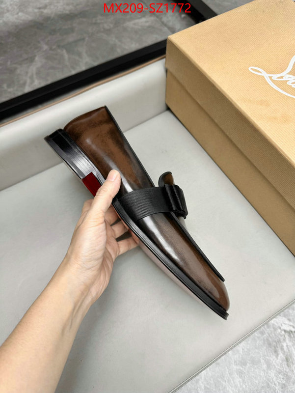 Men Shoes-Christian Louboutin fake ID: SZ1772 $: 209USD-shoes yupoo Men Shoes-Christian Louboutin fake ID: SZ1772 $: 209USD
