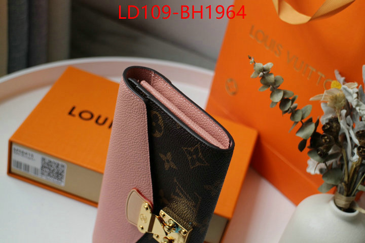 LV Bags(TOP)-Wallet the top ultimate knockoff ID: BH1964 $: 109USD,