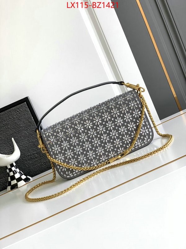 Valentino Bags(4A)-Crossbody- best replica new style ID: BZ1421 $: 115USD,