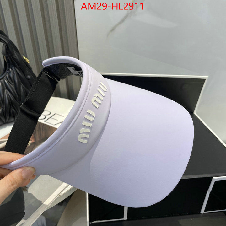 Cap(Hat)-Miu Miu buy cheap replica ID: HL2911 $: 29USD