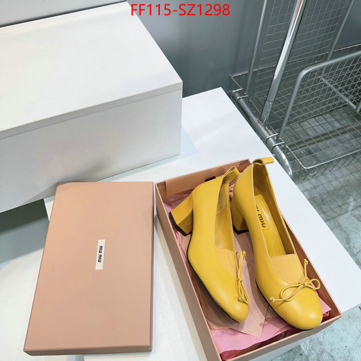Women Shoes-Miu Miu practical and versatile replica designer ID: SZ1298 $: 115USD