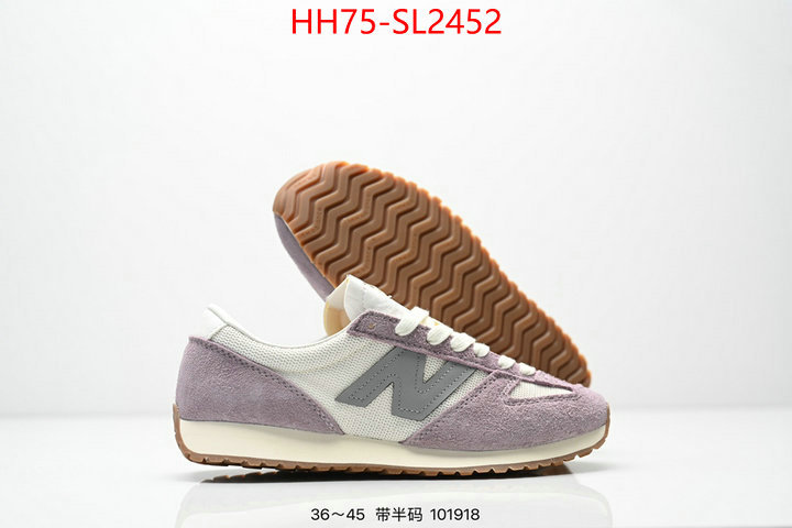 Men Shoes-New Balance for sale cheap now ID: SL2452 $: 75USD