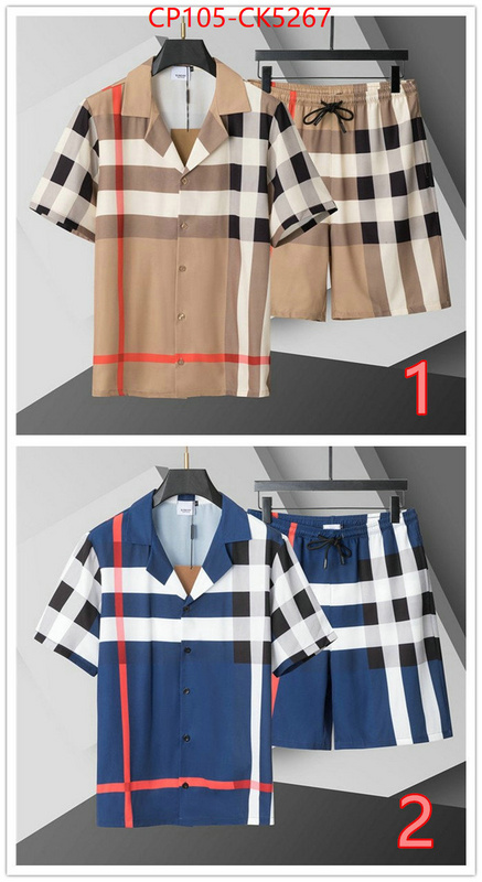 Clothing-Burberry wholesale ID: CK5267 $: 105USD