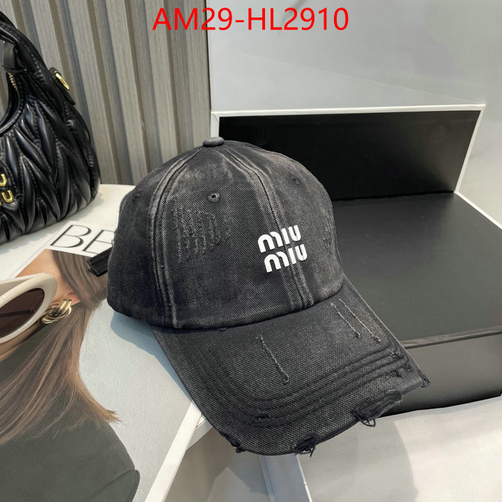 Cap(Hat)-Miu Miu best website for replica ID: HL2910 $: 29USD