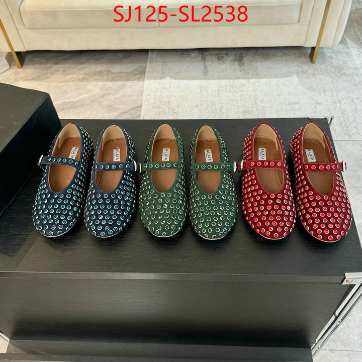 Women Shoes-ALAIA cheap high quality replica ID: SL2538 $: 125USD