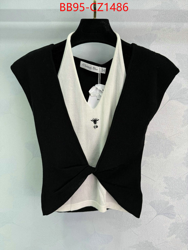 Clothing-Dior where should i buy replica ID: CZ1486 $: 95USD