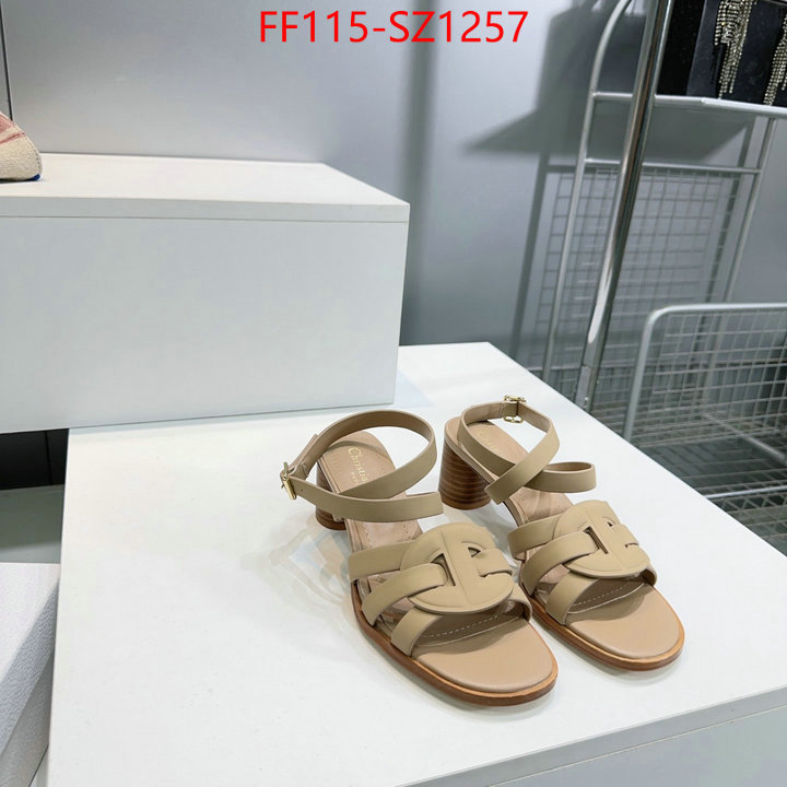 Women Shoes-Dior buy 2024 replica ID: SZ1257 $: 115USD