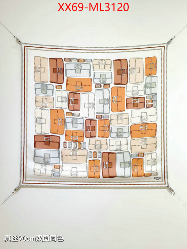 Scarf-Fendi wholesale sale ID: ML3120 $: 69USD