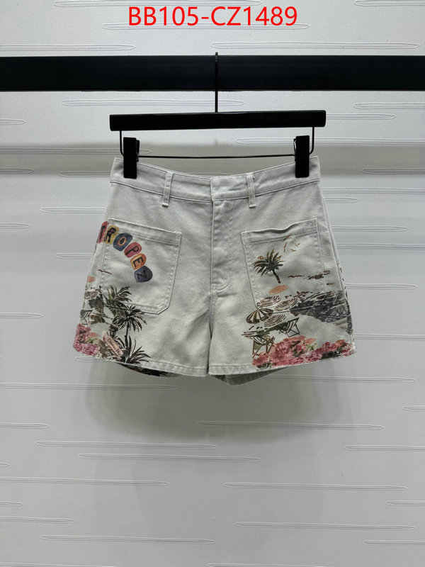 Clothing-Dior perfect ID: CZ1489 $: 105USD
