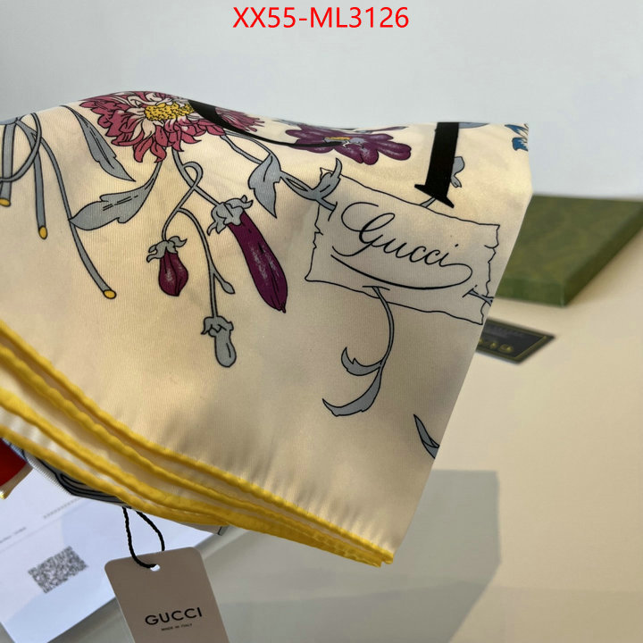 Scarf-Gucci designer ID: ML3126 $: 55USD