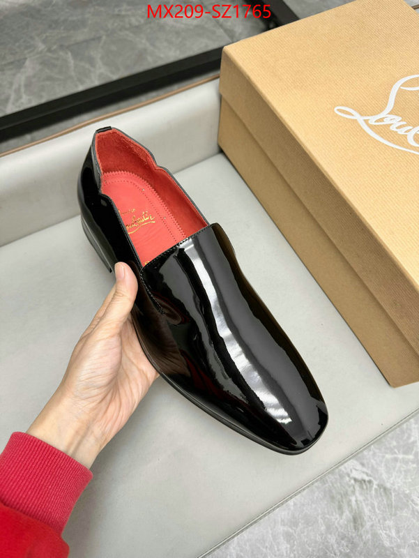 Men Shoes-Christian Louboutin what ID: SZ1765 $: 209USD-shoes yupoo Men Shoes-Christian Louboutin what ID: SZ1765 $: 209USD