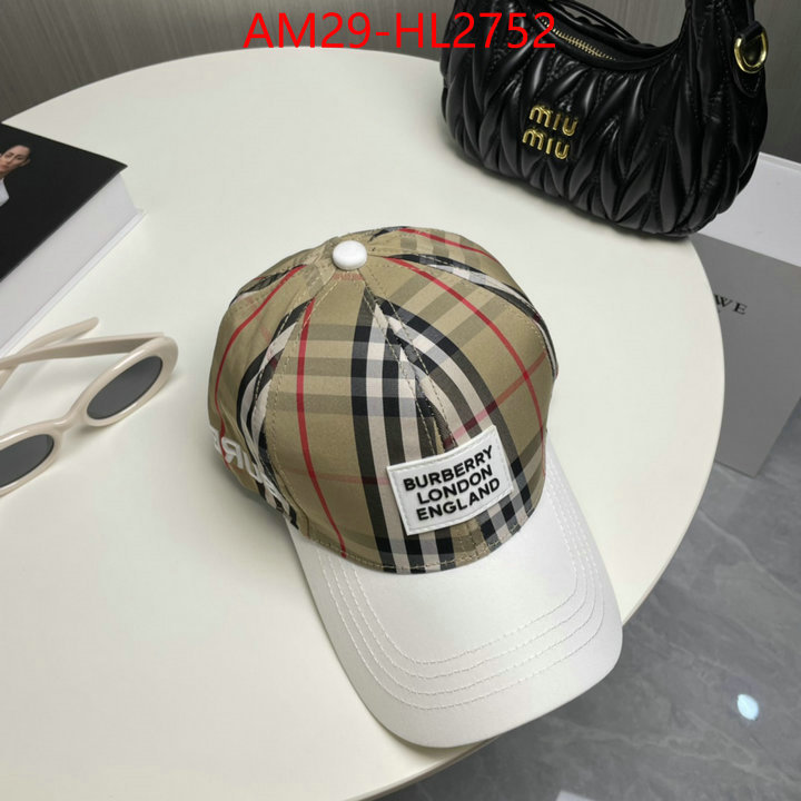 Cap(Hat)-Burberry copy ID: HL2752 $: 29USD
