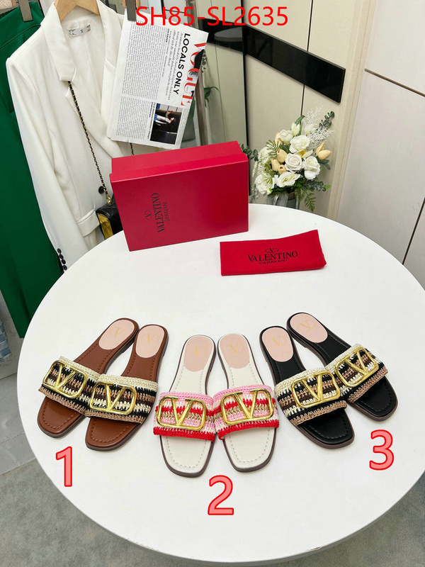 Women Shoes-Valentino replica aaaaa+ designer ID: SL2635 $: 85USD