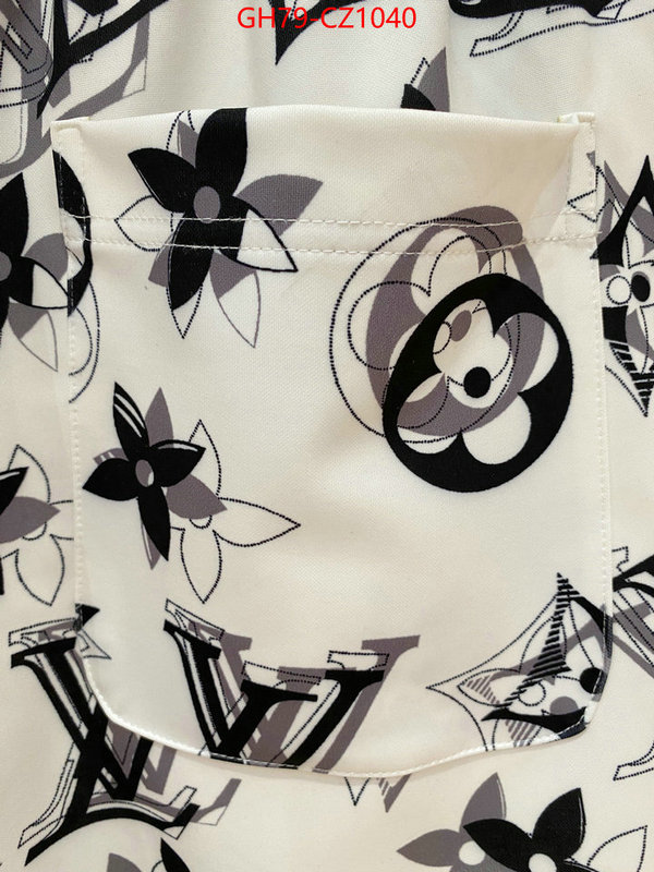 Clothing-LV fake cheap best online ID: CZ1040 $: 79USD