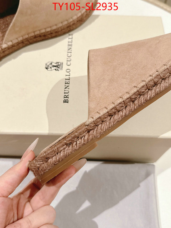 Women Shoes-Brunello cucinelli buying replica ID: SL2935 $: 105USD