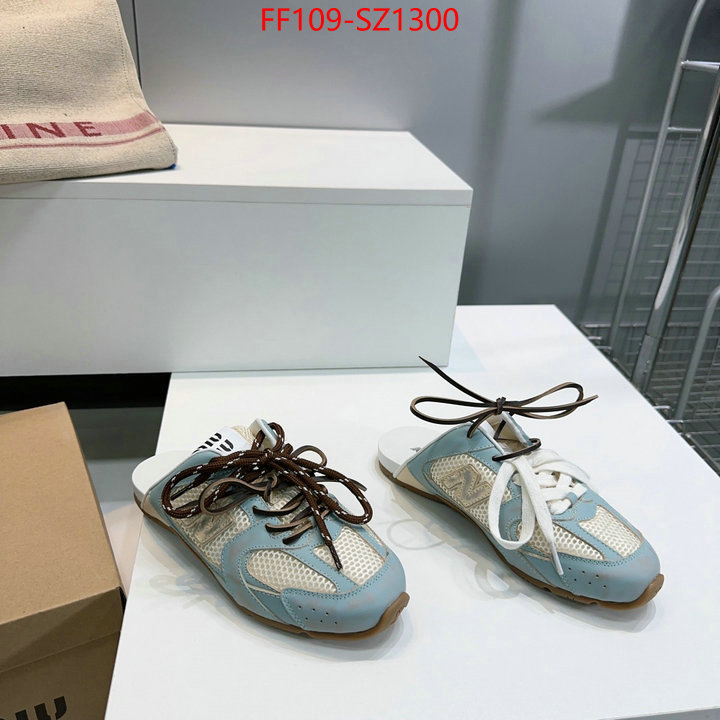 Men Shoes-Miu Miu shop the best high authentic quality replica ID: SZ1300 $: 109USD