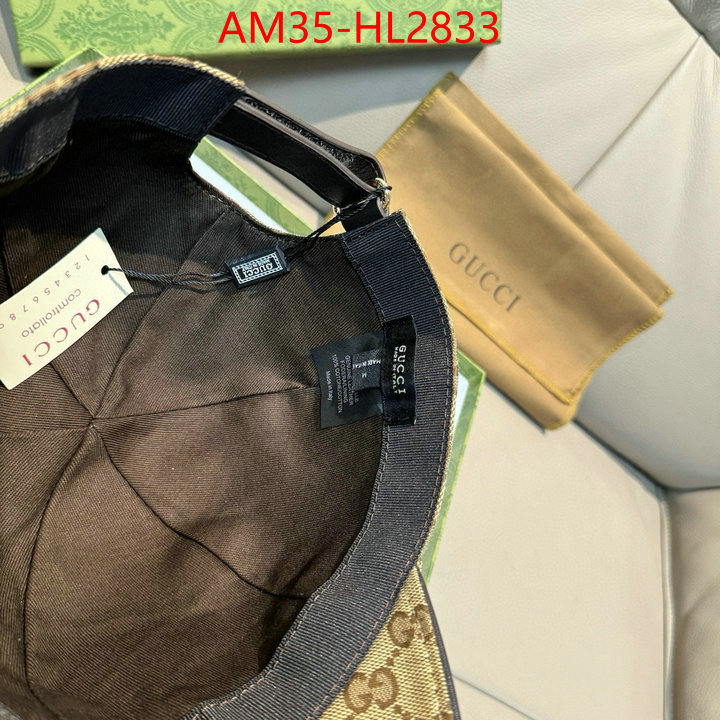 Cap(Hat)-Gucci replica wholesale ID: HL2833 $: 35USD