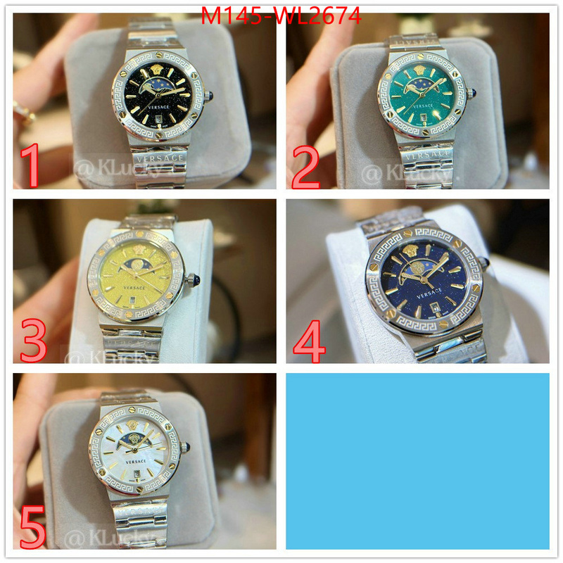 Watch(4A)-Versace buy replica ID: WL2674 $: 145USD