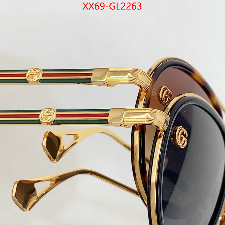 Glasses-Gucci how to find designer replica ID: GL2263 $: 69USD