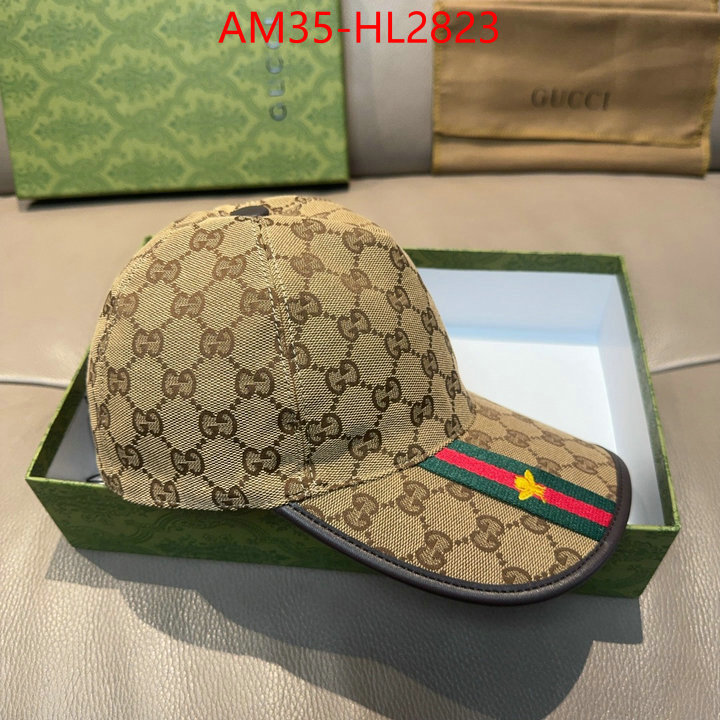 Cap(Hat)-Gucci cheap replica designer ID: HL2823 $: 35USD