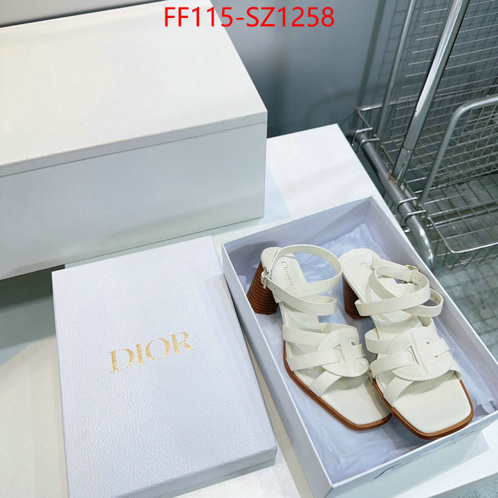 Women Shoes-Dior wholesale 2024 replica ID: SZ1258 $: 115USD
