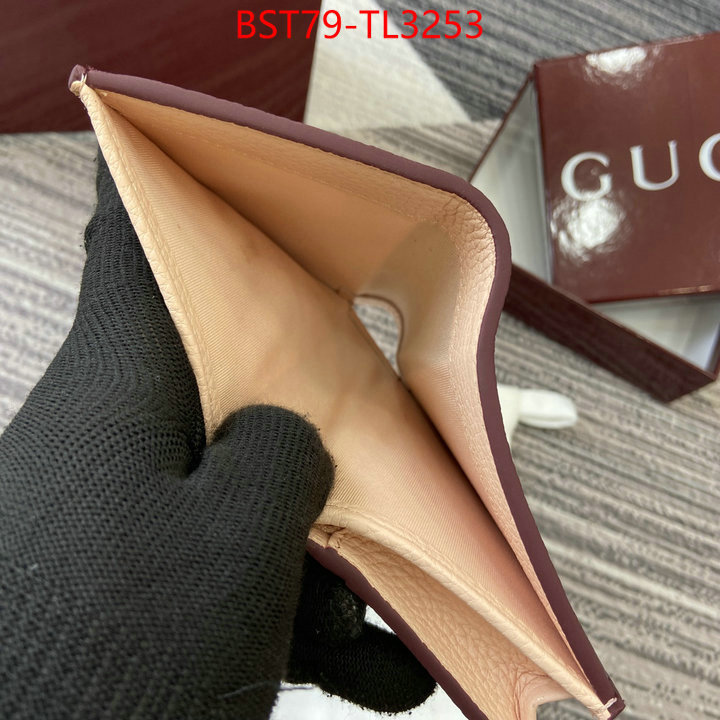 Gucci Bags(TOP)-Wallet- replcia cheap ID: TL3253 $: 79USD,