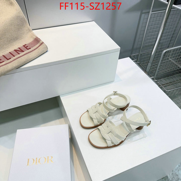 Women Shoes-Dior buy 2024 replica ID: SZ1257 $: 115USD