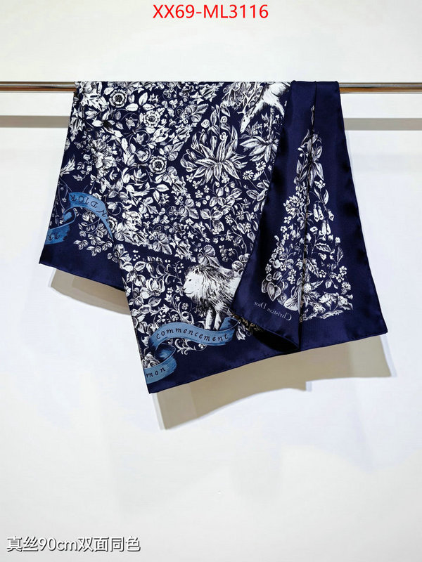 Scarf-Dior luxury ID: ML3116 $: 69USD