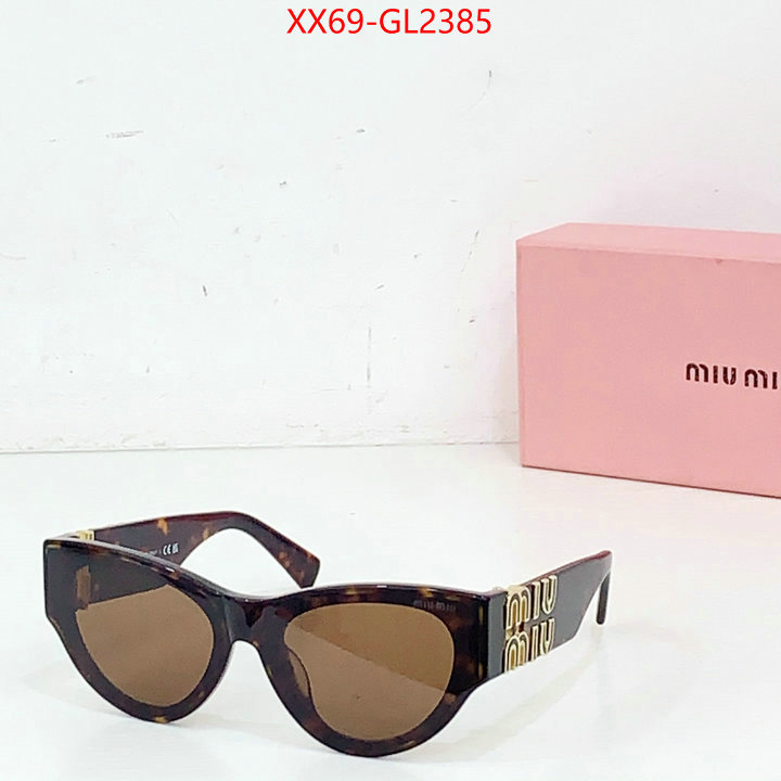 Glasses-Miu Miu designer fashion replica ID: GL2385 $: 69USD