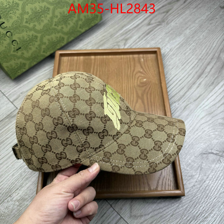 Cap(Hat)-Gucci wholesale sale ID: HL2843 $: 35USD
