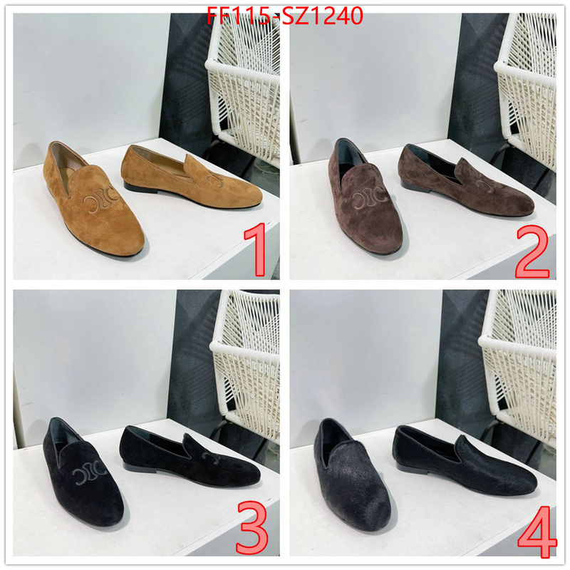 Women Shoes-CELINE wholesale sale ID: SZ1240 $: 115USD