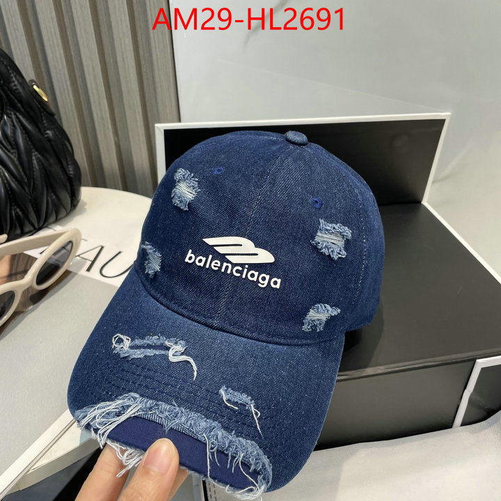 Cap(Hat)-Balenciaga styles & where to buy ID: HL2691 $: 29USD