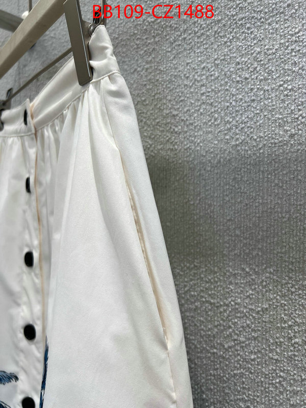 Clothing-Dior highest quality replica ID: CZ1488 $: 109USD