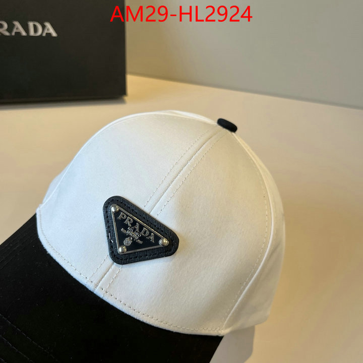 Cap (Hat)-Prada hot sale ID: HL2924 $: 29USD