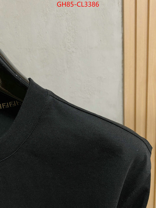 Clothing-Fendi designer wholesale replica ID: CL3386 $: 85USD