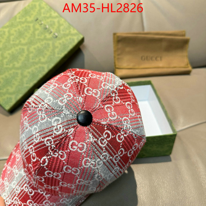 Cap(Hat)-Gucci wholesale imitation designer replicas ID: HL2826 $: 35USD