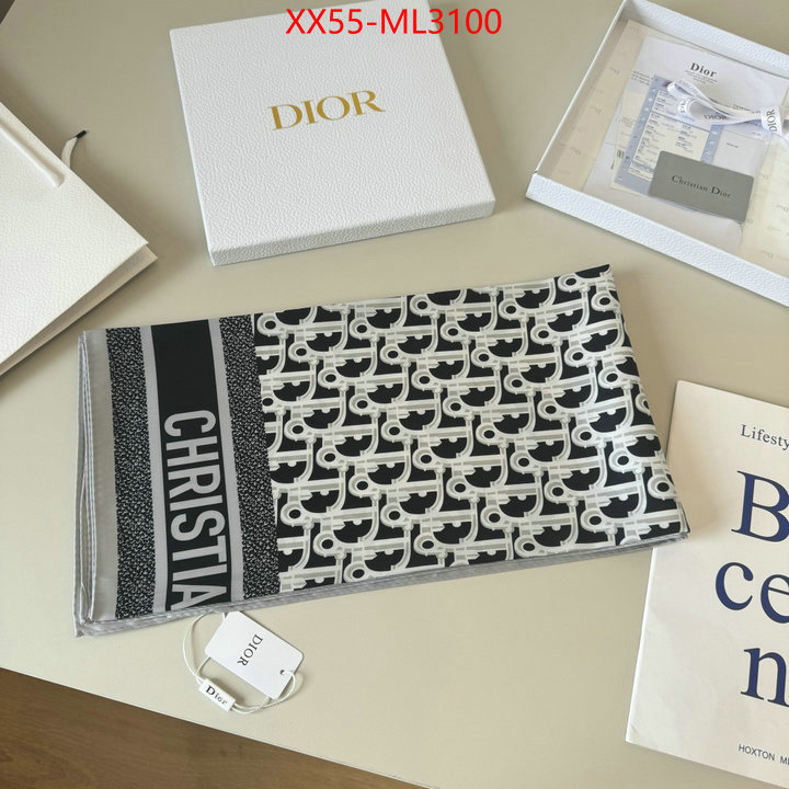 Scarf-Dior top quality designer replica ID: ML3100 $: 55USD