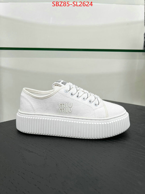 Women Shoes-Miu Miu designer 1:1 replica ID: SL2624 $: 85USD