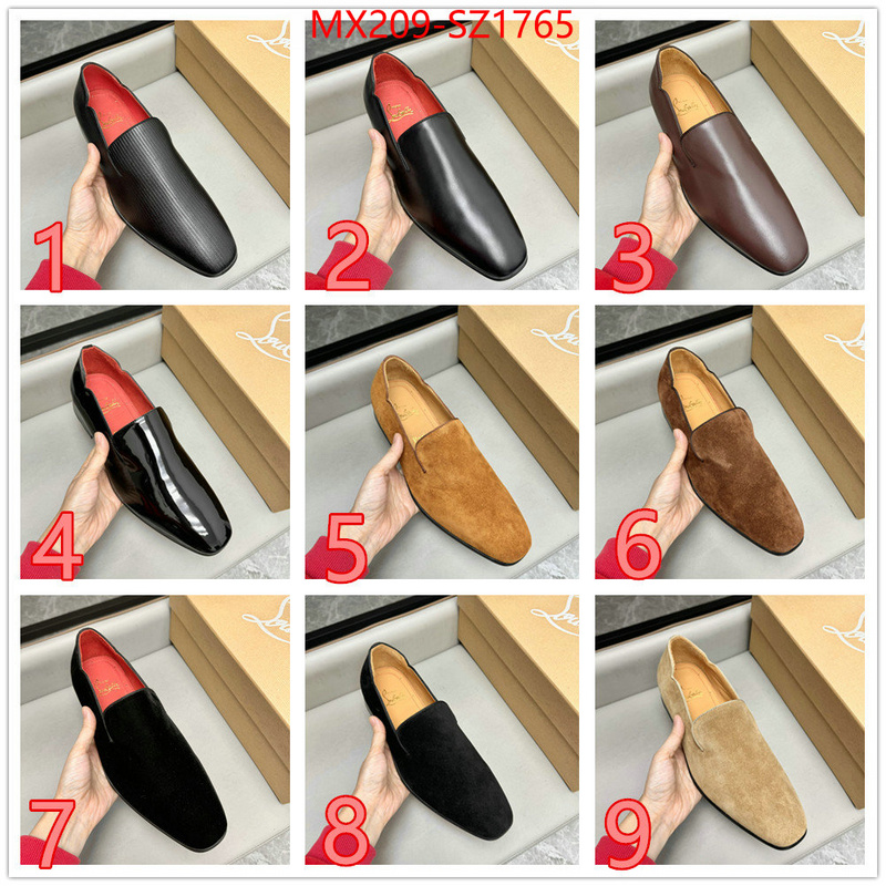 Men Shoes-Christian Louboutin what ID: SZ1765 $: 209USD-shoes yupoo Men Shoes-Christian Louboutin what ID: SZ1765 $: 209USD