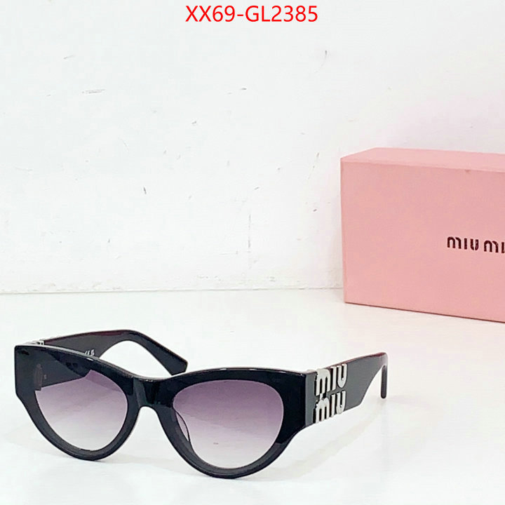 Glasses-Miu Miu designer fashion replica ID: GL2385 $: 69USD