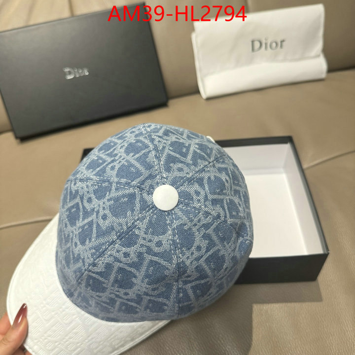 Cap (Hat)-Dior best fake ID: HL2794 $: 39USD