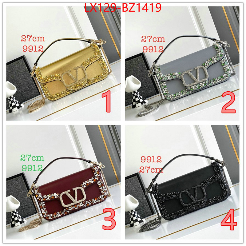 Valentino Bags(4A)-Crossbody- replcia cheap from china ID: BZ1419 $: 129USD,
