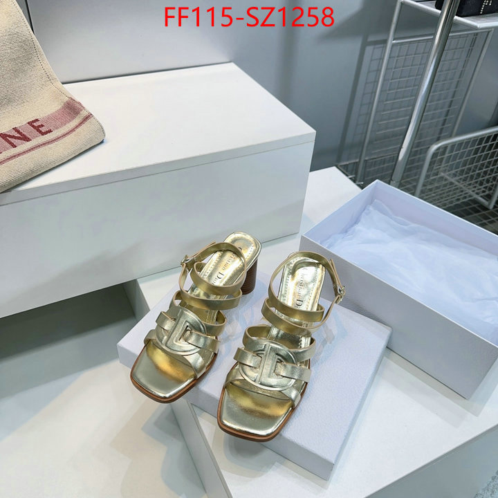 Women Shoes-Dior wholesale 2024 replica ID: SZ1258 $: 115USD
