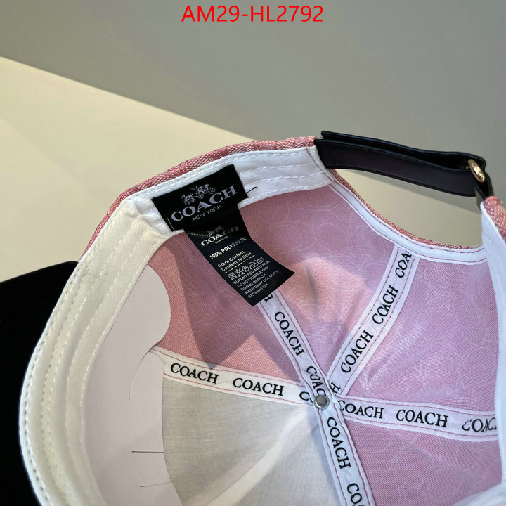 Cap(Hat)-Coach we provide top cheap aaaaa ID: HL2792 $: 29USD