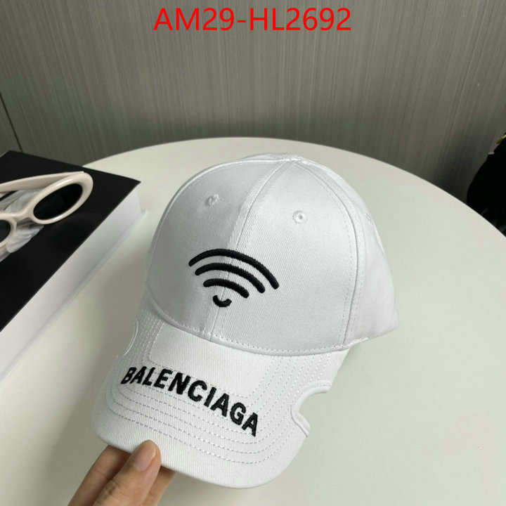 Cap(Hat)-Balenciaga for sale cheap now ID: HL2692 $: 29USD